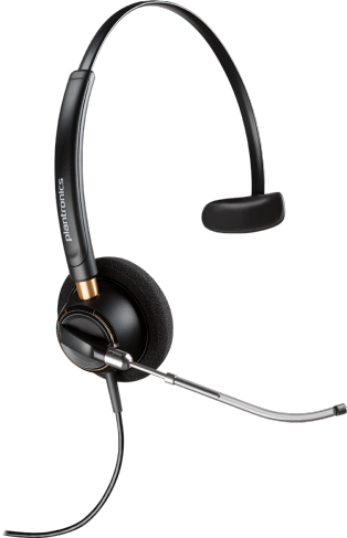 Plantronics EncorePro HW510V Corded Monaural Headset with Voice Tube